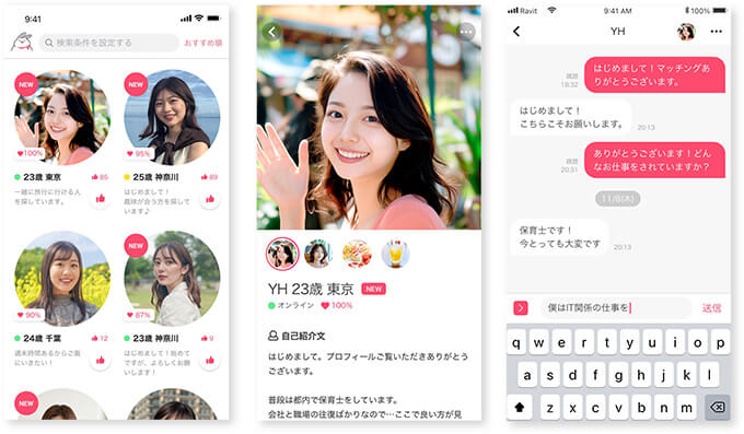Ravit ラビット 結婚 交際報告数no 1 Aiエージェント型マッチングアプリ
